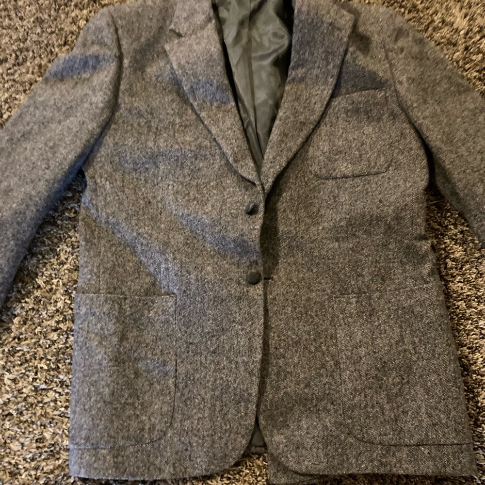 Stafford Charcoal Gray Sport Coat